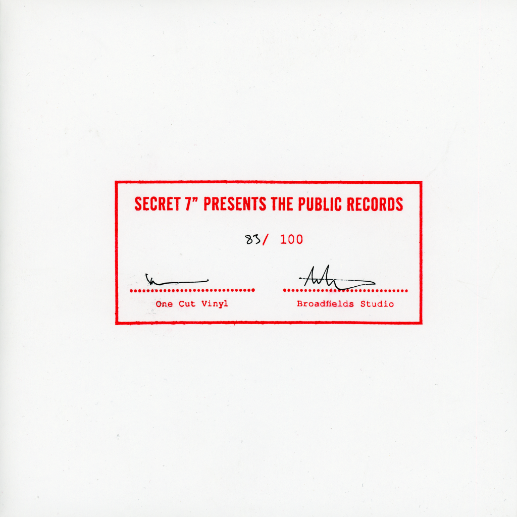Chris Clarke & Pete Richardson – Secret 7″ Presents The Public Records – 83/100